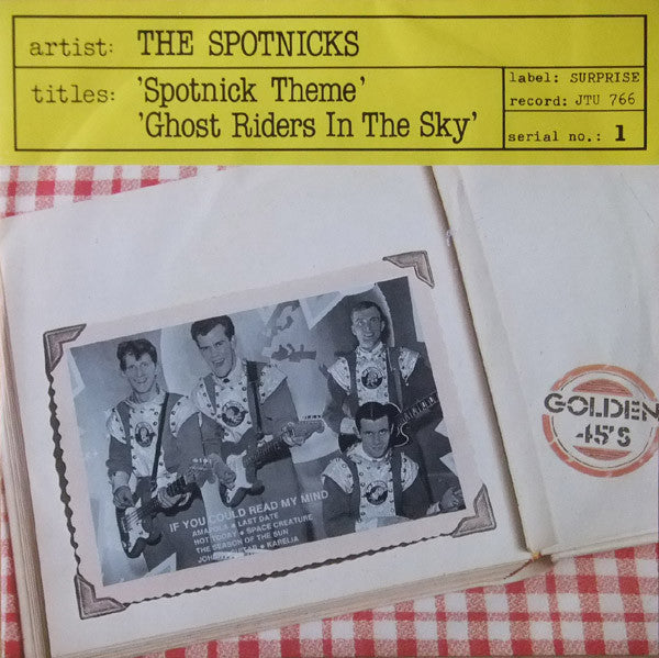 The Spotnicks : Spotnick Theme / Ghost Riders In The Sky (7", Single)