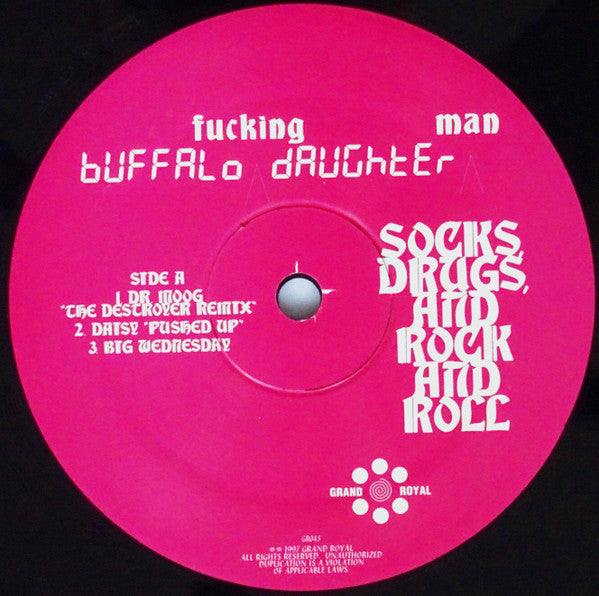 Buffalo Daughter : Socks, Drugs And Rock And Roll (12")