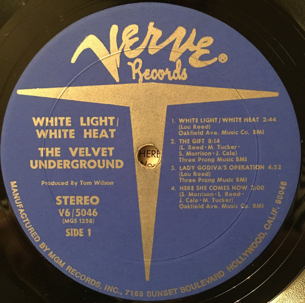 The Velvet Underground : White Light/White Heat (LP, Album, Wes)