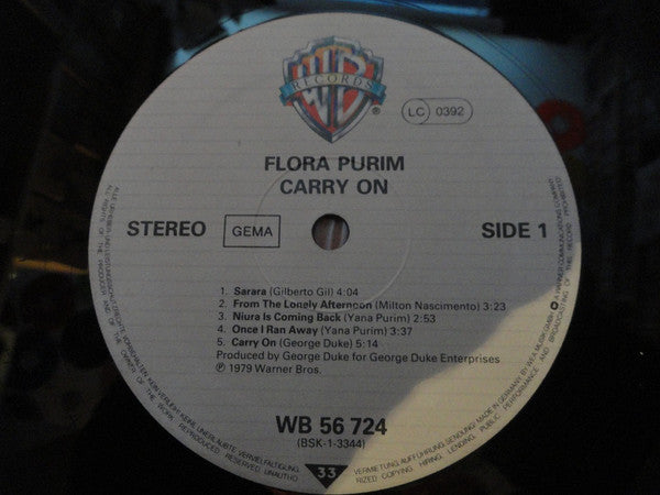 Flora Purim - Carry On (LP Tweedehands) - Discords.nl