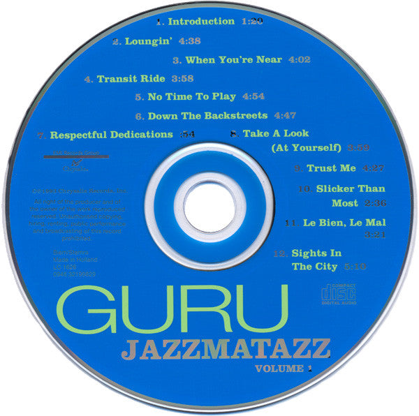 Guru - Jazzmatazz (Volume: 1) (CD) - Discords.nl