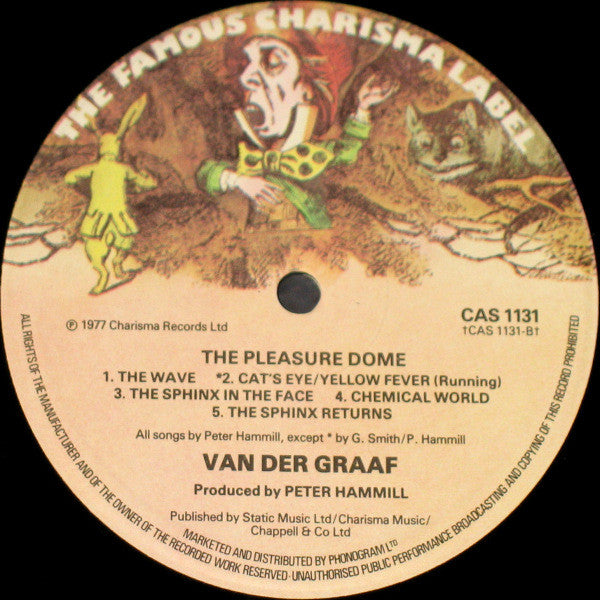 Van Der Graaf Generator : The Quiet Zone / The Pleasure Dome (LP, Album)