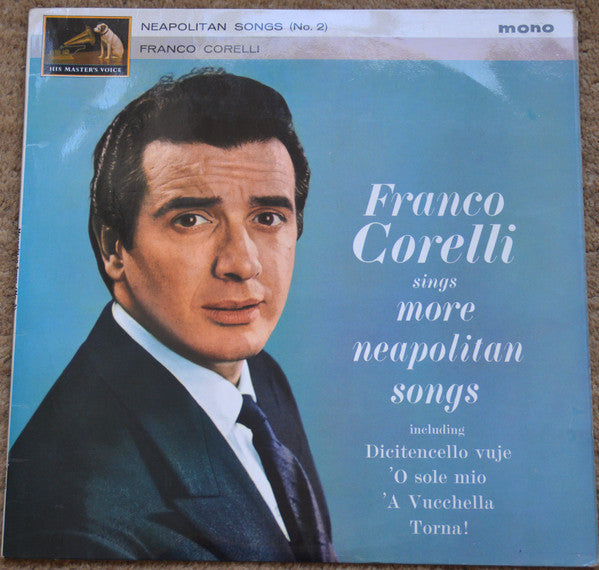 Franco Corelli : Neapolitan Songs (No.2) (LP, Album, Mono)
