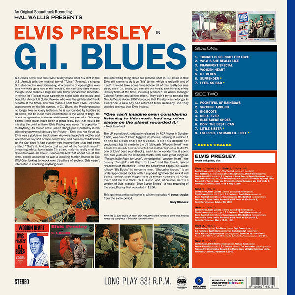 Elvis Presley - G. I. Blues (LP) - Discords.nl