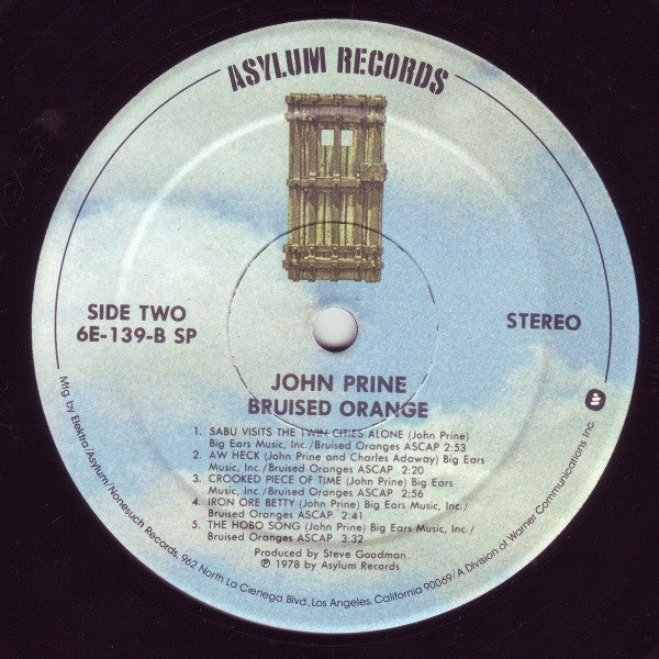 John Prine - Bruised Orange (LP Tweedehands) - Discords.nl