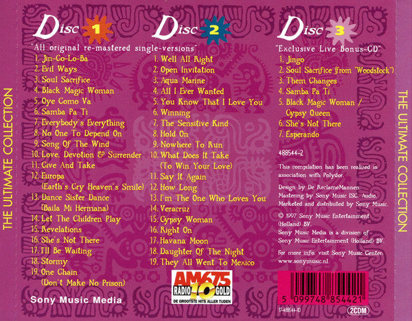 Santana : The Ultimate Collection (3xCD, Comp)