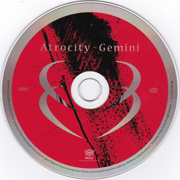 Atrocity : Gemini (CD, Album, Red)