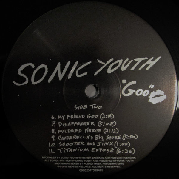 Sonic Youth : Goo (LP, Album, RE, 180)