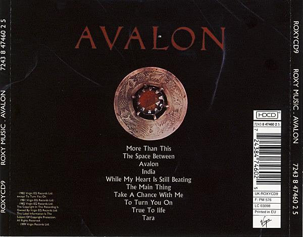 Roxy Music : Avalon (HDCD, Album, RE, RM, RP)