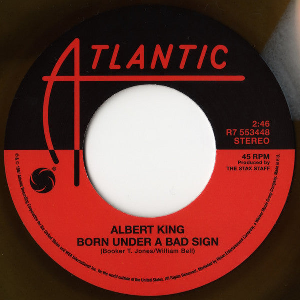 Albert King / The Butterfield Blues Band* : Born Under A Bad Sign (7", Ltd, Gre)