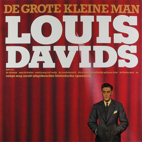 Louis Davids : De Grote Kleine Man Louis Davids (LP, Comp, Mono)