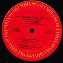 Various : The First Great Rock Festivals Of The Seventies - Isle Of Wight / Atlanta Pop Festival (3xLP)