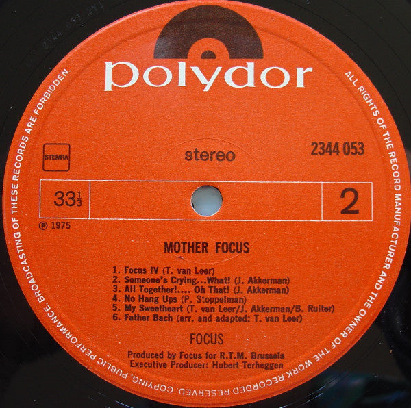 Focus (2) : Mother Focus (LP, Album)