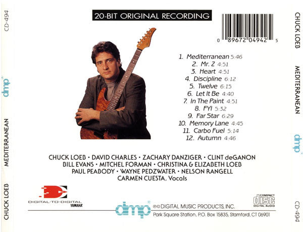 Chuck Loeb - Mediterranean (CD Tweedehands) - Discords.nl