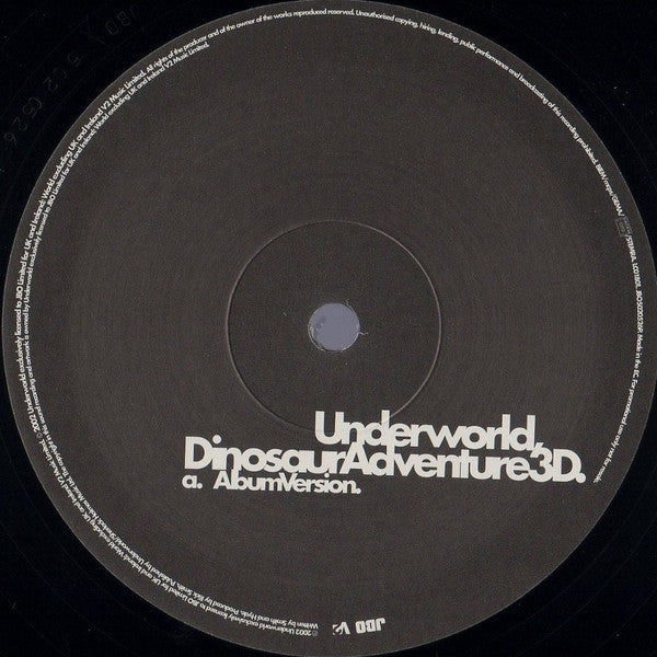 Underworld - Dinosaur Adventure 3D (12" Tweedehands) - Discords.nl