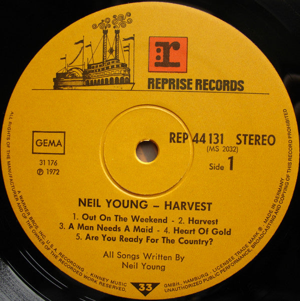 Neil Young - Harvest (LP Tweedehands) - Discords.nl