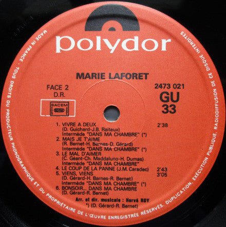 Marie Laforet* : Marie Laforet (LP, Album, Gat)