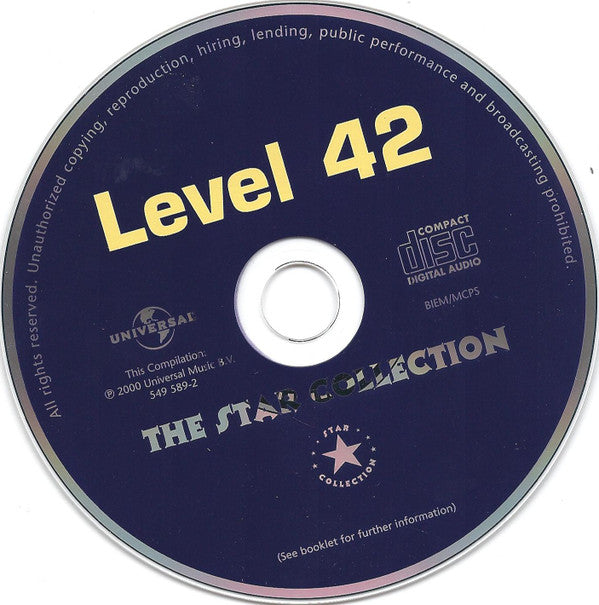 Level 42 : The Star Collection (CD, Comp)