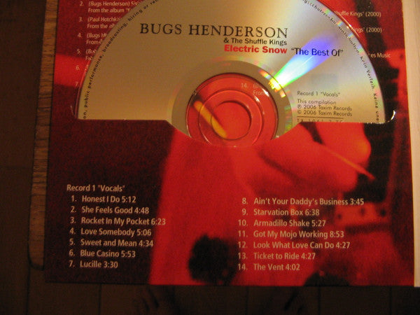 Bugs Henderson & The Shuffle Kings : Electric Snow "The Best Of" (3xCD, Comp)