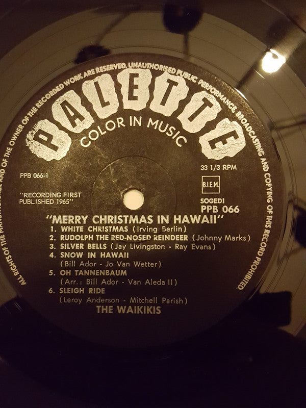 The Waikiki's : Merry Christmas In Hawaii (LP, Album, Mono)