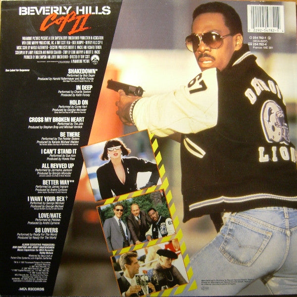 Various : Beverly Hills Cop II: The Motion Picture Soundtrack Album (LP, Comp)
