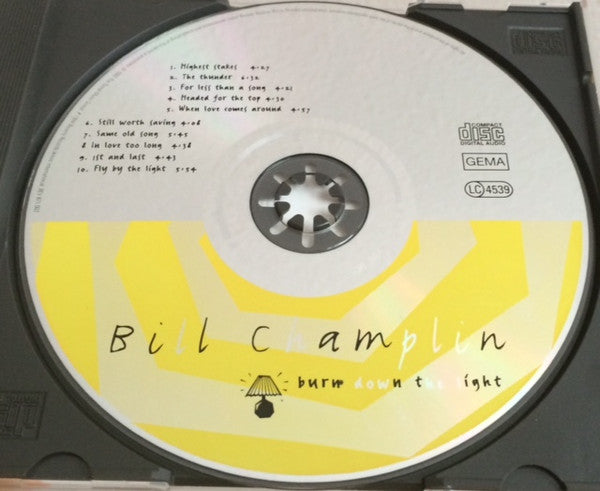 Bill Champlin - Burn Down The Night (CD Tweedehands) - Discords.nl