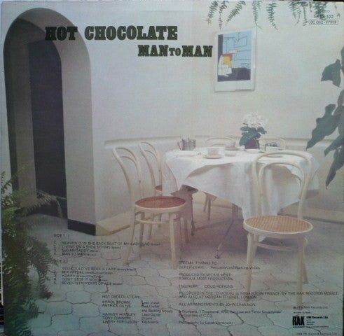 Hot Chocolate - Man To Man (LP Tweedehands) - Discords.nl