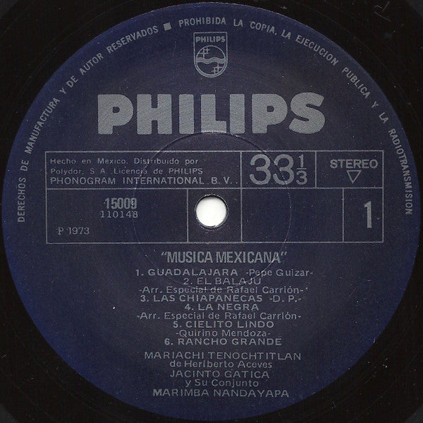 Various - Musica Mexicana (LP Tweedehands) - Discords.nl