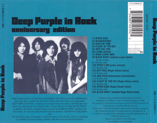 Deep Purple - In Rock (CD Tweedehands) - Discords.nl