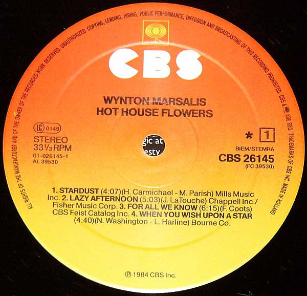 Wynton Marsalis - Hot House Flowers (LP Tweedehands) - Discords.nl