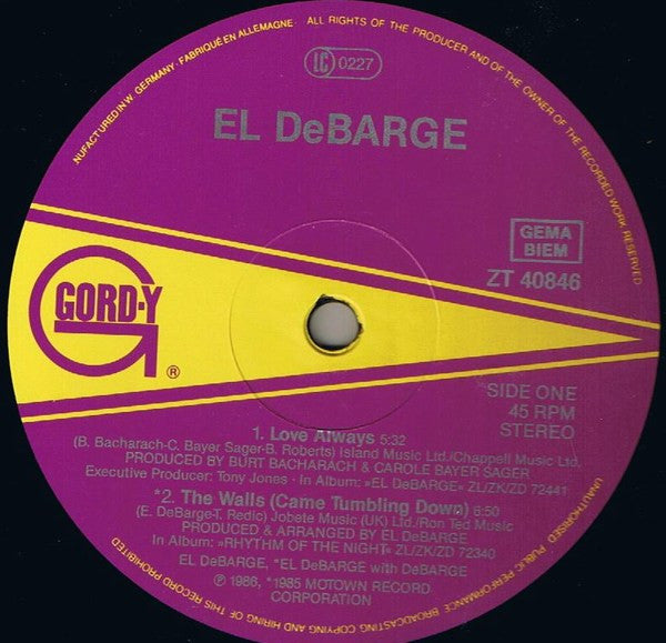 El DeBarge - Love Always (12" Tweedehands) - Discords.nl