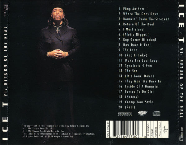 Ice-T - VI: Return Of The Real (CD Tweedehands) - Discords.nl