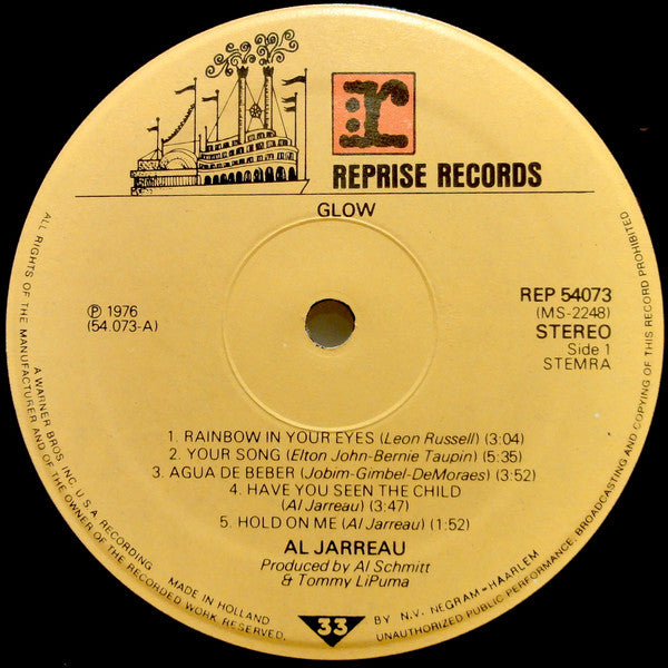 Al Jarreau - Glow (LP Tweedehands) - Discords.nl
