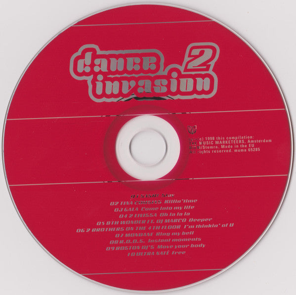 Various - Dance Invasion 2 (CD Tweedehands) - Discords.nl