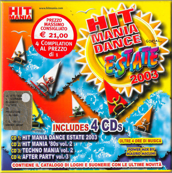 Various - Hit Mania Dance Estate 2003 (CD Tweedehands) - Discords.nl