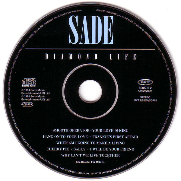 Sade - Diamond Life (CD) - Discords.nl