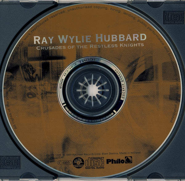 Ray Wylie Hubbard - Crusades Of The Restless Knights (CD Tweedehands) - Discords.nl