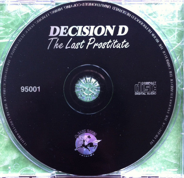 Decision D - The Last Prostitute (CD Tweedehands) - Discords.nl