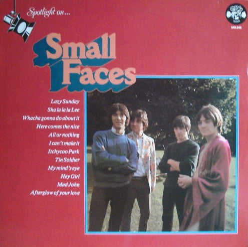 Small Faces - Spotlight On The Small Faces (LP Tweedehands) - Discords.nl