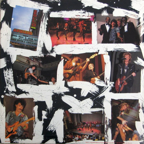 Daryl Hall & John Oates With David Ruffin & Eddie Kendricks - Live At The Apollo (LP Tweedehands) - Discords.nl