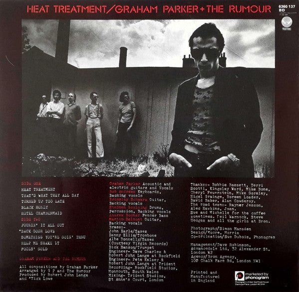 Graham Parker And The Rumour - Heat Treatment (LP Tweedehands) - Discords.nl