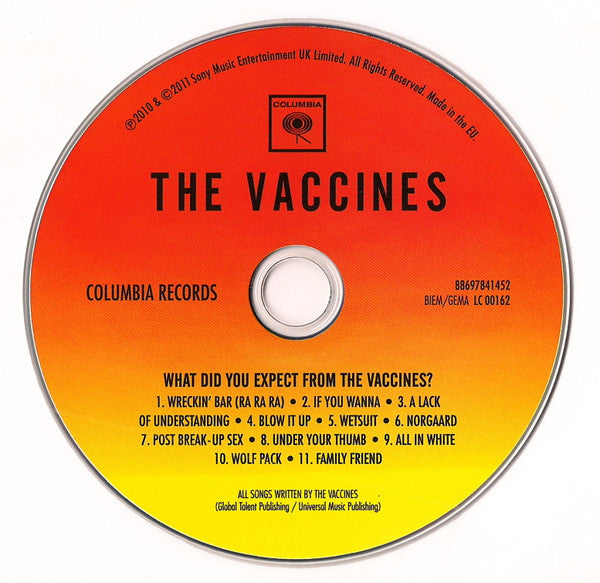 Vaccines, The - What Did You Expect From The Vaccines? (CD Tweedehands) - Discords.nl