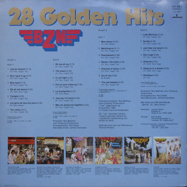 BZN - 28 Golden Hits (LP Tweedehands) - Discords.nl