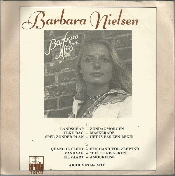 Barbara Nielsen - In Het Stamcafeetje / Vurige Vlam (7-inch Single Tweedehands) - Discords.nl