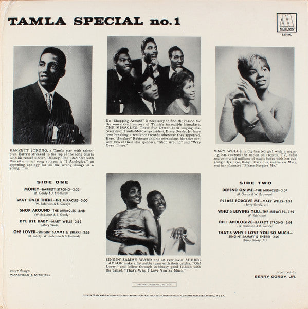 Various : Tamla Special