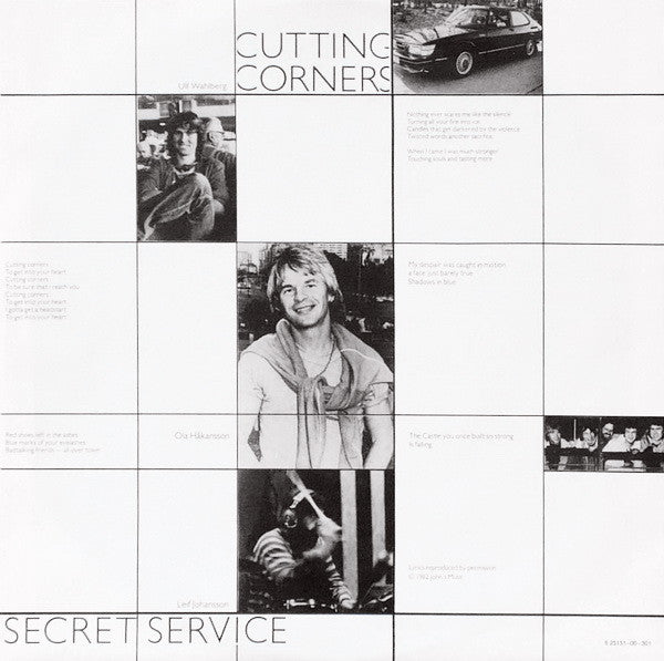 Secret Service - Cutting Corners (LP Tweedehands) - Discords.nl