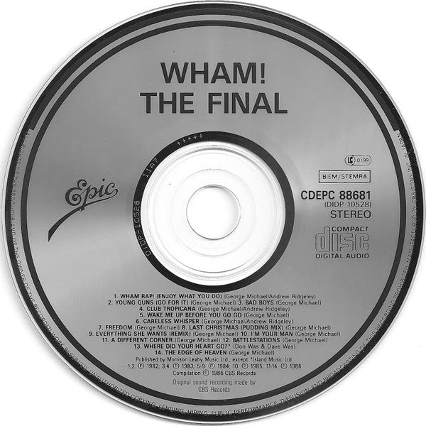 Wham! - The Final (CD) - Discords.nl