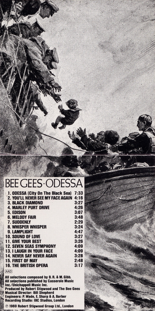 Bee Gees - Odessa (CD) - Discords.nl