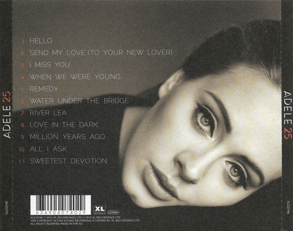 Adele - 25 (CD) - Discords.nl