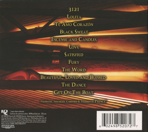 Prince - 3121 (CD) - Discords.nl